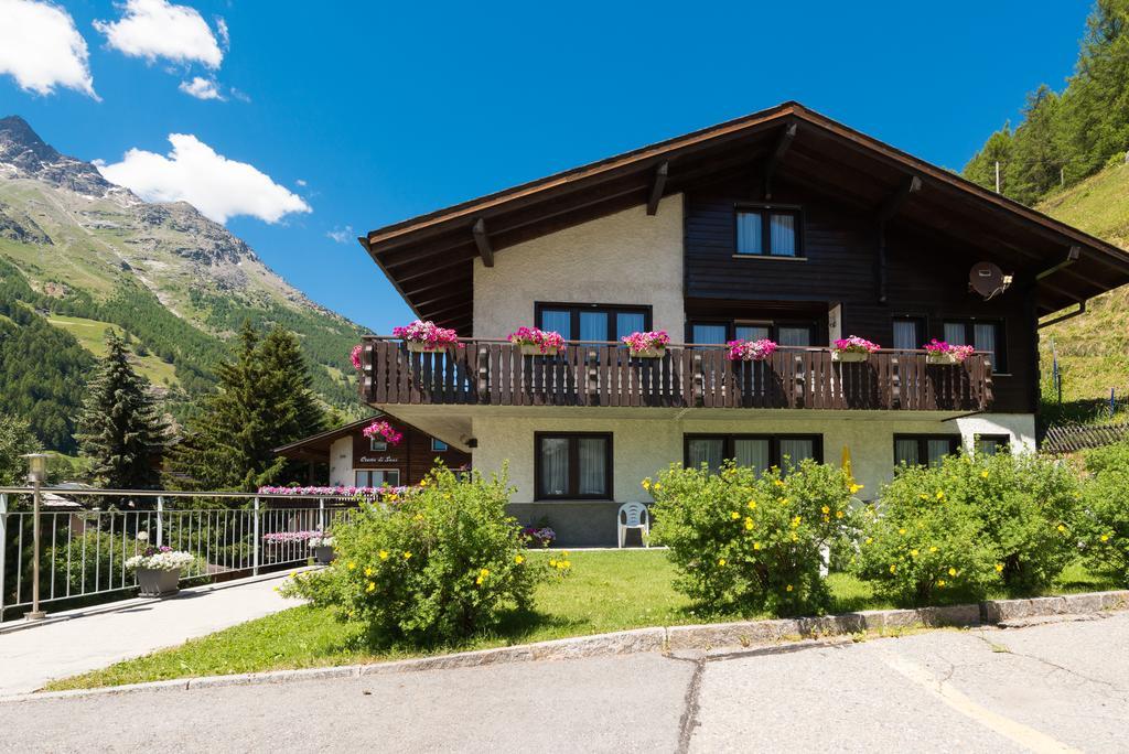 Apartments Orphelja Saas-Grund Buitenkant foto